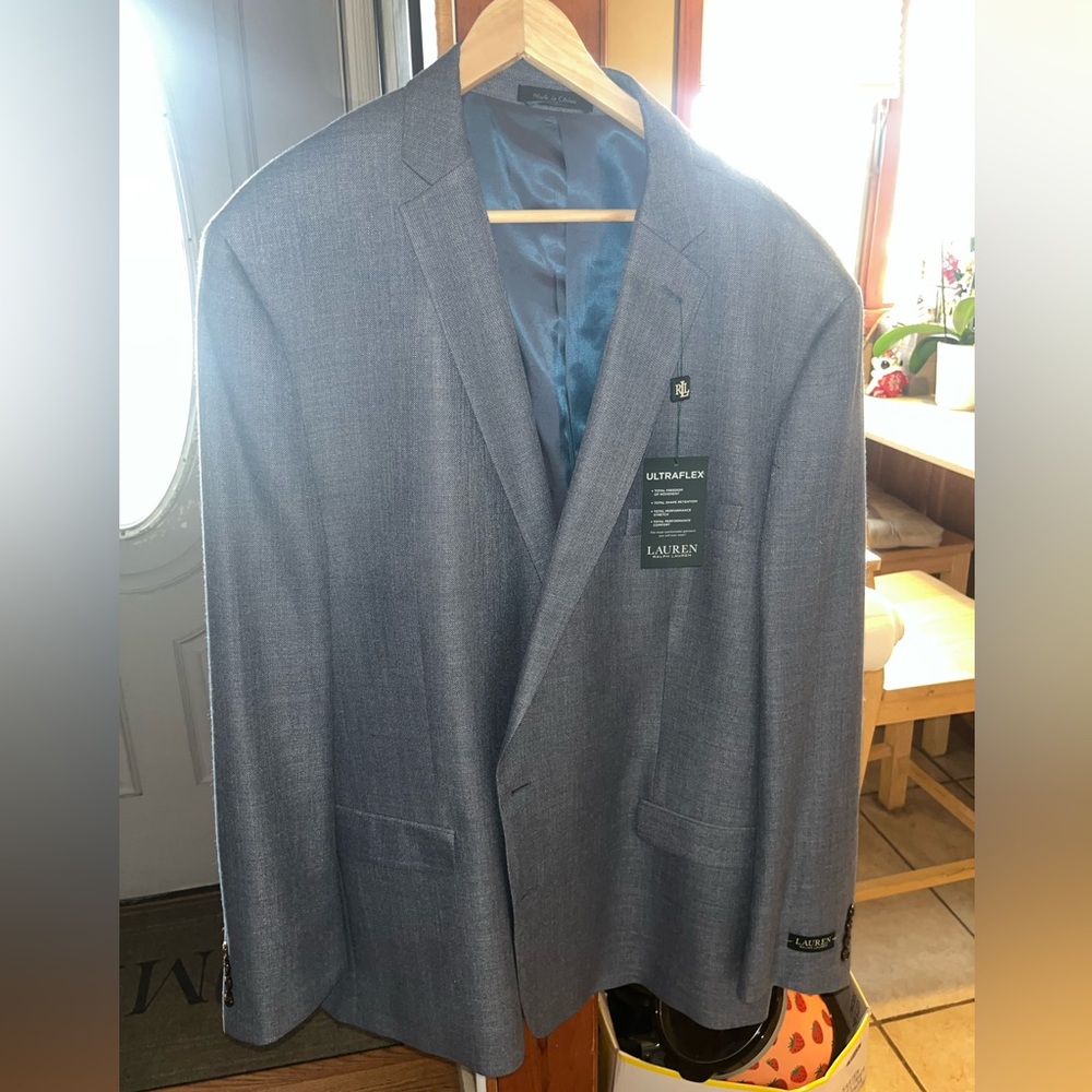 Ralph Lauren Blue Ultraflex Suit Jacket